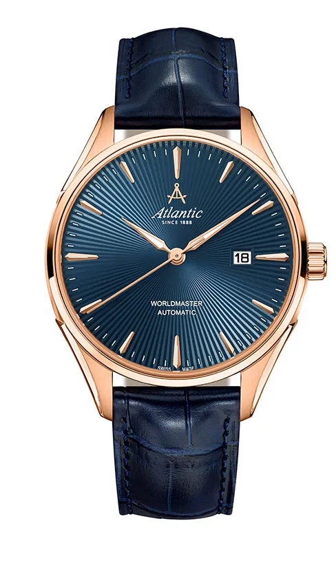 Worldmaster 1888 Automatic NE | Rose Gold/Blue