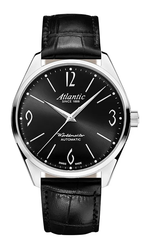 Worldmaster Art Déco Automatic | Black/Leather