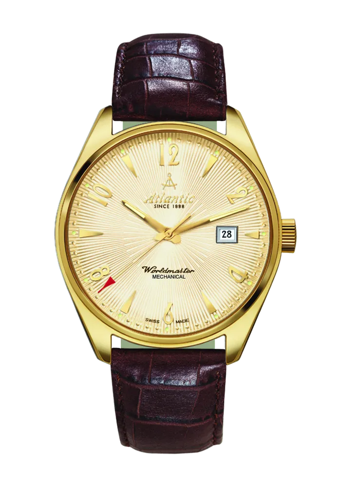 Worldmaster Art Deco Mechanical | PVD/Champagne
