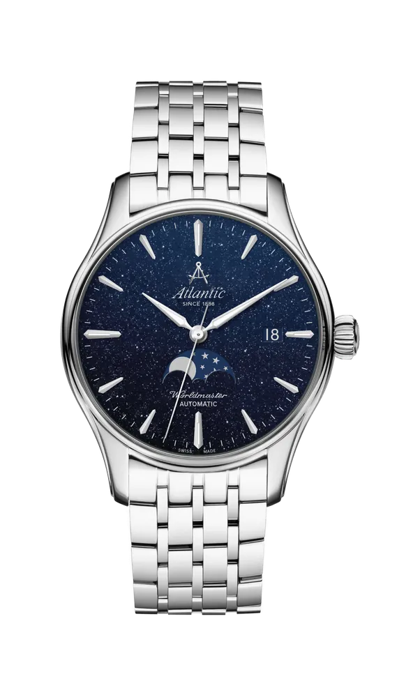 Worldmaster Automatic Moonphase Aventurine 38mm