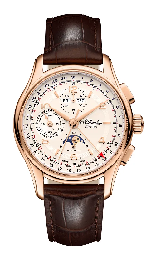 Worldmaster Automatic Moonphase Chronograph Rose Gold | Limited Edition