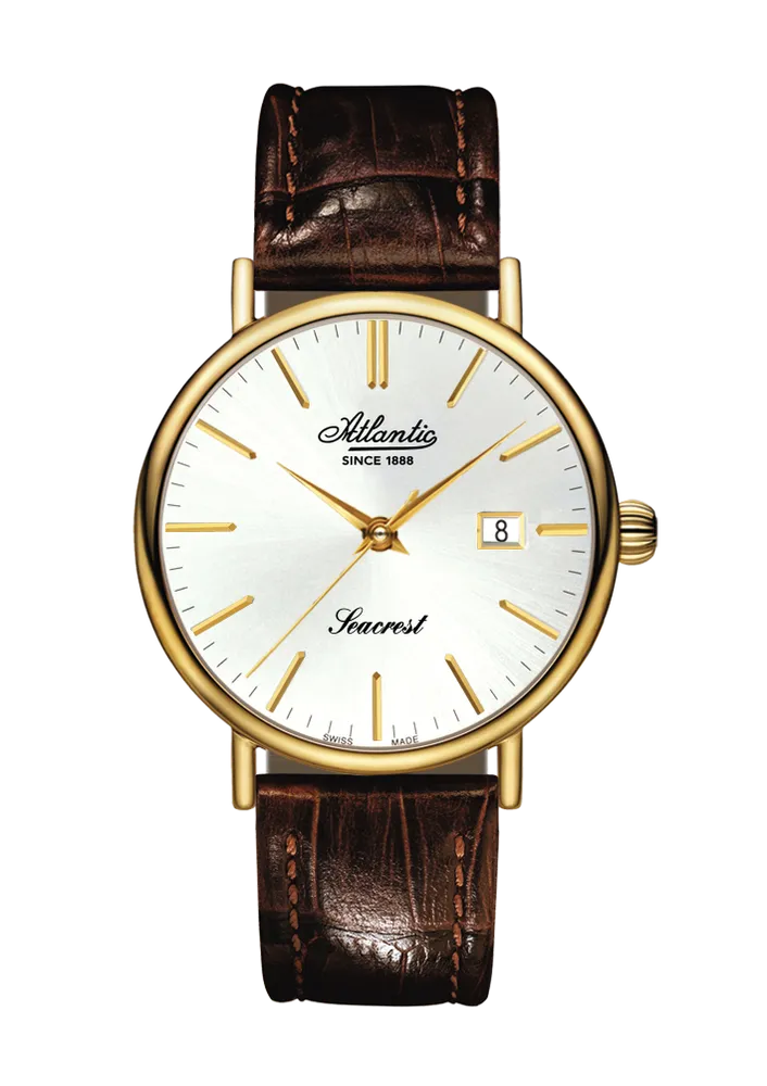 Seacrest Yellow Gold PVD with Silver Dial