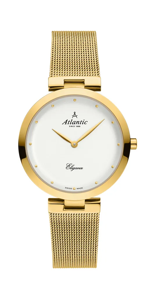 Elegance Classic Yellow Gold PVD Silver