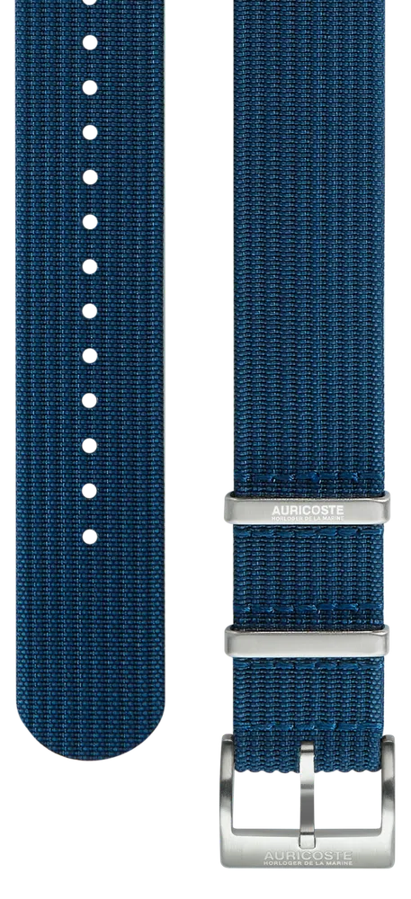 SuperNATO Bleu – Boucle acier – 20mm
