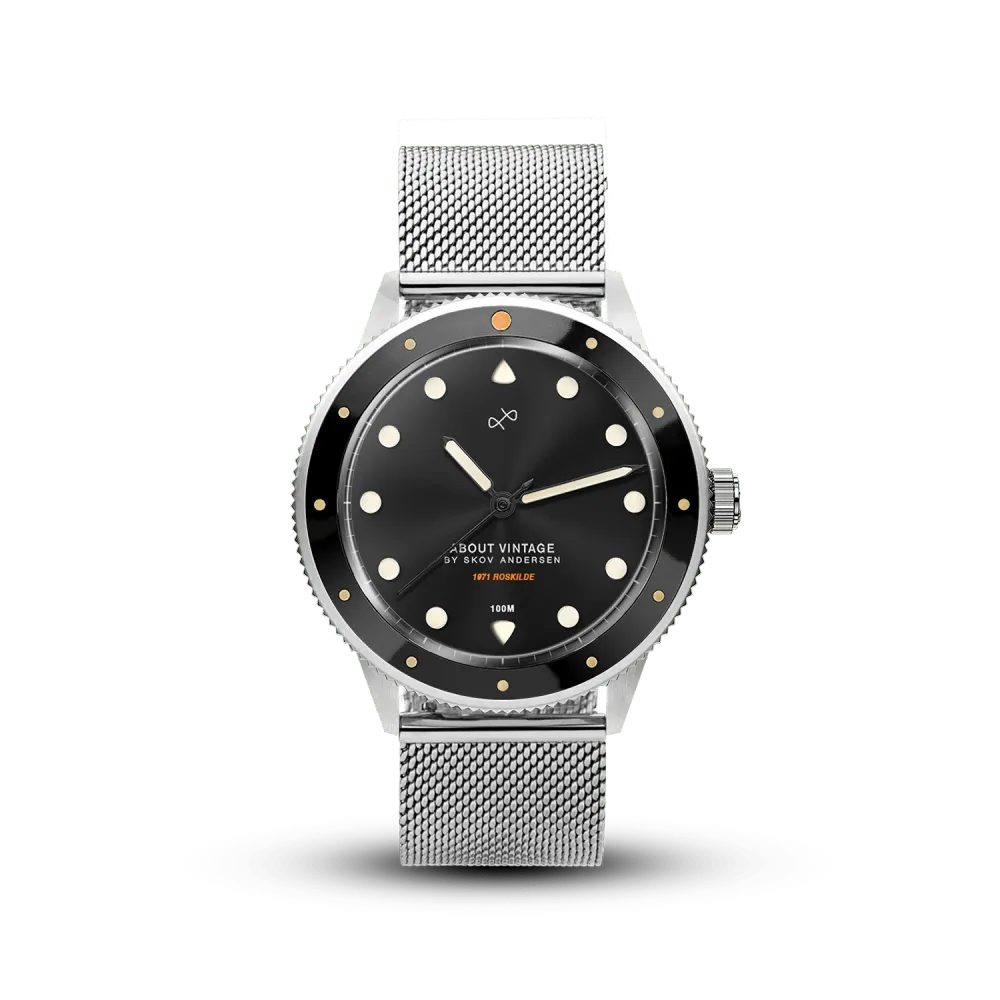 1971 Stagediver, Steel / Black – 36mm