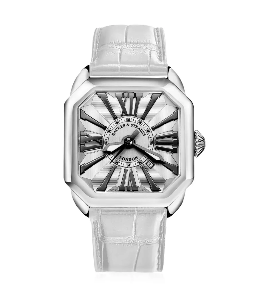Backes & Strauss Berkeley Steel 40mm - Luxury Swiss Watch for Men
