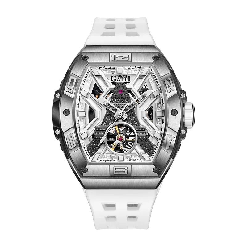 BG5001 Eiffel Tower Tonneau Automatic Watch