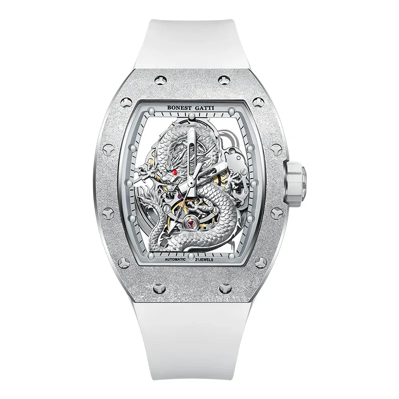 BG5003 Dragon Stainless Steel Automatic Watch