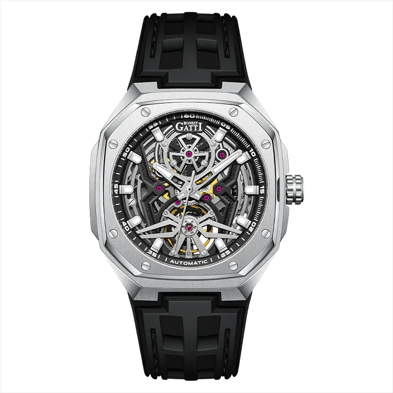 BG5802 Skeleton Automatic Watch