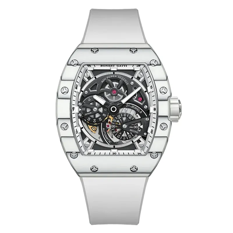 BG9004 Carbon Fiber Tonneau Automatic Watch