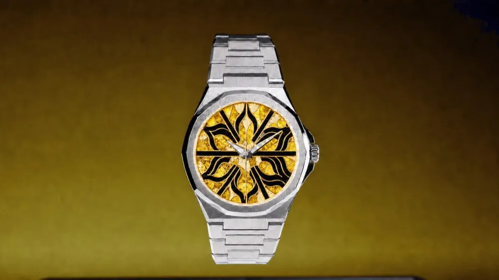 Sandry Riffard x ChronoAstra, Gold Dial