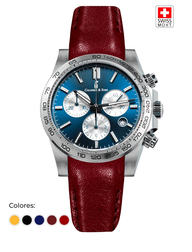 BLUE MARINE CHRONO PIEL