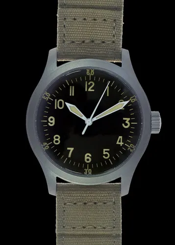 Cooper Watches A-11 1940s WWII Pattern Military Watch (Hybrid) with 100m Water Resistance, photo 1 of 1