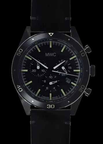 Cooper Watches Limited Edition MWC 100m Water Resistant Swiss Airline Pilots Chronograph, photo 1 of 1
