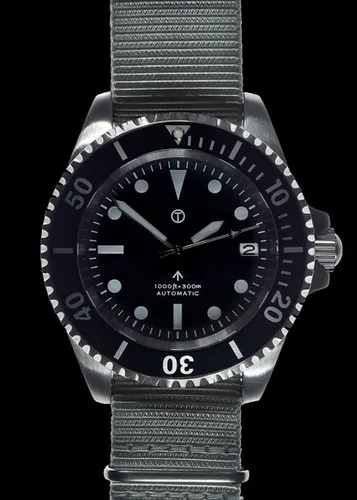 Cooper Watches MWC 24 Jewel 1982 Pattern 300m Automatic Military Divers Watch with Sapphire, photo 1 of 1