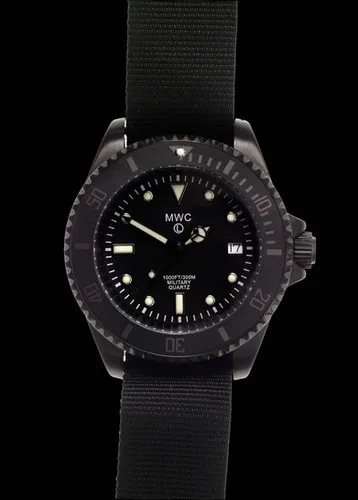 Cooper Watches MWC 300m / 1000ft PVD Steel Military Divers Watch (Quartz), photo 1 of 1