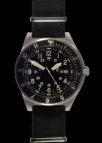 Cooper Watches MWC 300m Water Resistant Stainless Steel Tritium GTLS Navigator Watch, photo 1 of 1