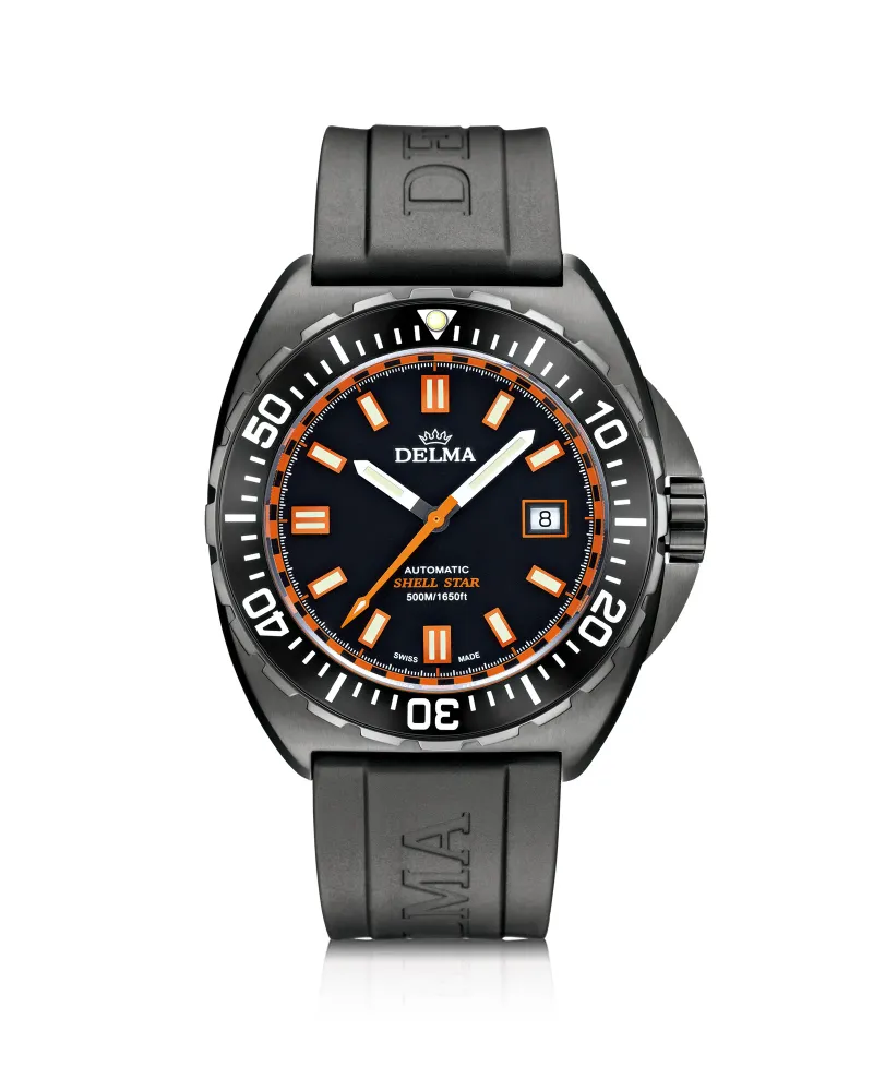 Shell Star Black Tag