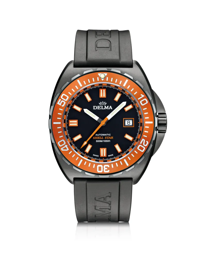 Shell Star Black Tag
