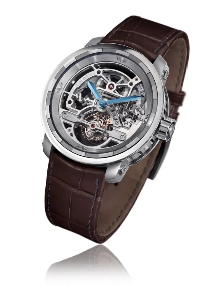 Twenty-8-Eight Skeleton Tourbillon Titanium Grey DLC