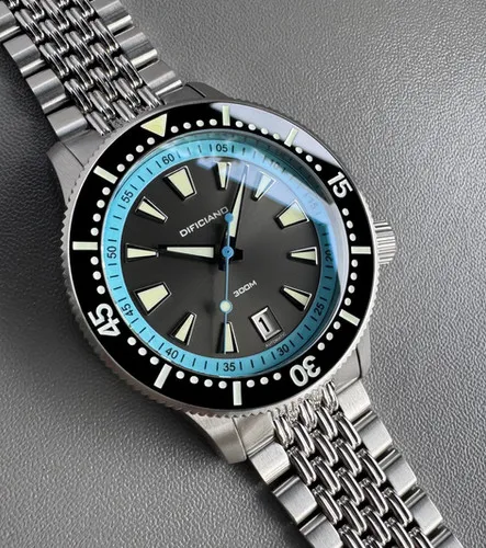 Marlin Dark Gun Sunray Dial