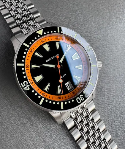 Marlin Enamel Black Dial