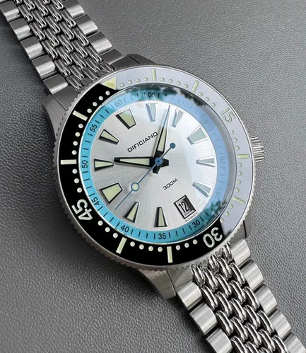 Marlin Silver Sunray Dial